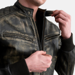 Men's Thomas Navy Blue Premium Wool Jacket
